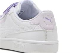 Puma Smash sneaker hvid/lavendel glimmer
